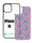 Sublimation Blank Phone Case Compatible with iPhone 11/12/13/14/15/16 with Tempered Glass Insert Wireless Charging Compatible