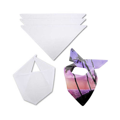 Sublimation blank pet bandana