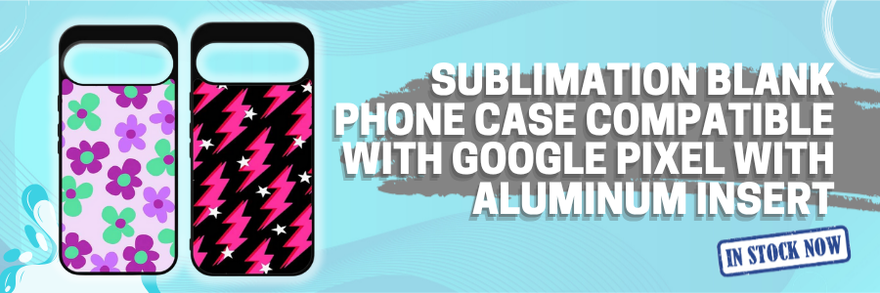 Sublimation Blank Phone Case Compatible with Google Pixel with Aluminum Insert
