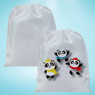 Sublimation-Ready Nonwoven Bags Blanks Sublimation