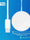 Sublimation Magnetic Wireless Charger Blanks – 15W Fast Charging, LED, Black/White