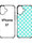 Sublimation 2D Blanks Bumper Phone Case For iPhone 15/16/17 - Comes with White Insert Aluminum
