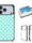Sublimation 2D Blanks Bumper Phone Case For iPhone 15/16/17 - Comes with White Insert Aluminum