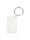 Sublimation aluminum keychain key tag