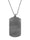 Sublimation blank dog tag necklaces