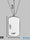 Sublimation blank dog tag necklaces