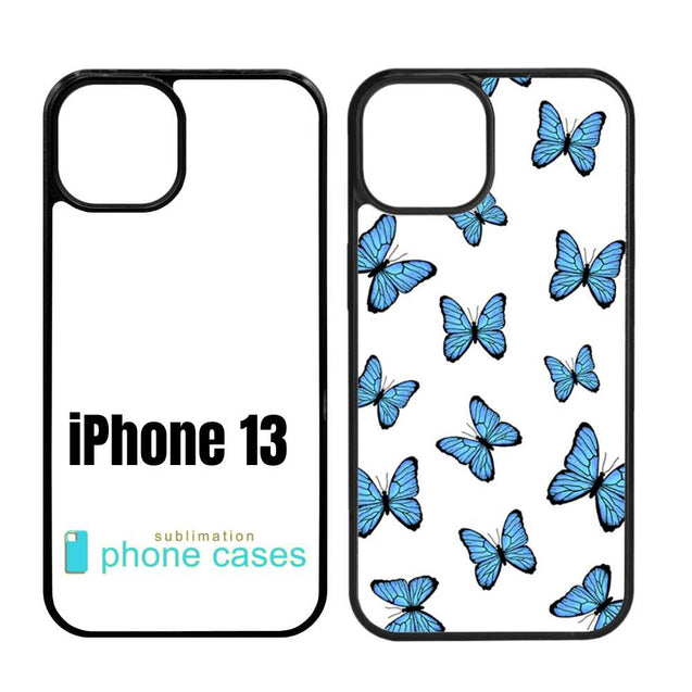 Sublimation Blank Phone Case Compatible with iPhone 11|12|13|14|15|16 comes with Aluminum Insert or as Flip Wallet Case