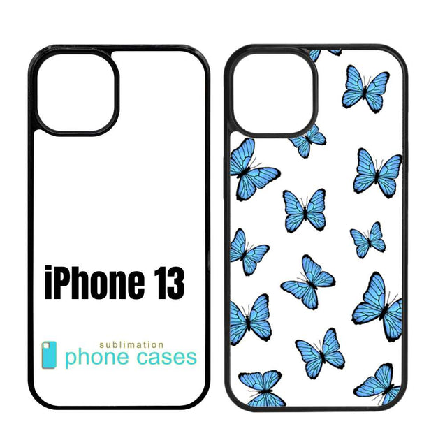 Sublimation Blanks 2D Magnetic Rubber Cases for iPhone 12 | 12 Pro | 12 pro Max 15 | 15 Plus | 15 Pro | 15 Pro Max