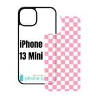 Sublimation Blank Phone Case Compatible with iPhone 11/12/13/14/15/16 with Tempered Glass Insert Wireless Charging Compatible