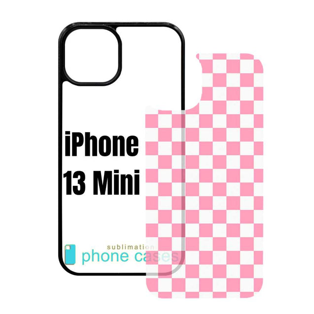 Sublimation Blank Phone Case Compatible with iPhone 11/12/13/14/15/16 with Tempered Glass Insert Wireless Charging Compatible