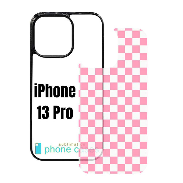 Sublimation Blank Phone Case Compatible with iPhone 11/12/13/14/15/16 with Tempered Glass Insert Wireless Charging Compatible