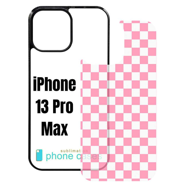 Sublimation Blank Phone Case Compatible with iPhone 11/12/13/14/15/16 with Tempered Glass Insert Wireless Charging Compatible