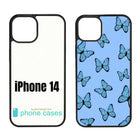Sublimation Blank Phone Case Compatible with iPhone 11|12|13|14|15|16 comes with Aluminum Insert or as Flip Wallet Case