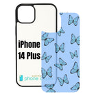 Sublimation Blank Phone Case Compatible with iPhone 11/12/13/14/15/16 with Tempered Glass Insert Wireless Charging Compatible