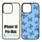 Sublimation Blank Phone Case Compatible with iPhone 11|12|13|14|15|16 comes with Aluminum Insert or as Flip Wallet Case