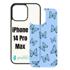 Sublimation Blank Phone Case Compatible with iPhone 11/12/13/14/15/16 with Tempered Glass Insert Wireless Charging Compatible