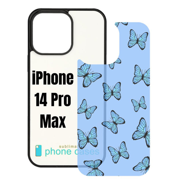 Sublimation Blank Phone Case Compatible with iPhone 11/12/13/14/15/16 with Tempered Glass Insert Wireless Charging Compatible