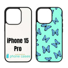 Sublimation Blank Phone Case Compatible with iPhone 11|12|13|14|15|16 comes with Aluminum Insert or as Flip Wallet Case