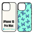 Sublimation Blank Phone Case Compatible with iPhone 11|12|13|14|15|16 comes with Aluminum Insert or as Flip Wallet Case