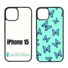 Sublimation Blank Phone Case Compatible with iPhone 11|12|13|14|15|16 comes with Aluminum Insert or as Flip Wallet Case
