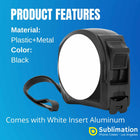 16-Foot Sublimation Measuring Tape Blanks – Aluminum Insert with Inch/Cm Display