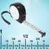 16-Foot Sublimation Measuring Tape Blanks – Aluminum Insert with Inch/Cm Display