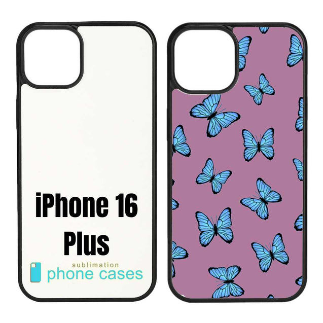 Sublimation Blank Phone Case Compatible with iPhone 11|12|13|14|15|16 comes with Aluminum Insert or as Flip Wallet Case