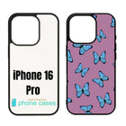 Sublimation Blank Phone Case Compatible with iPhone 11|12|13|14|15|16 comes with Aluminum Insert or as Flip Wallet Case