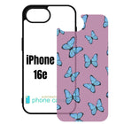 Sublimation Blank Phone Case Compatible with iPhone 11/12/13/14/15/16 with Tempered Glass Insert Wireless Charging Compatible