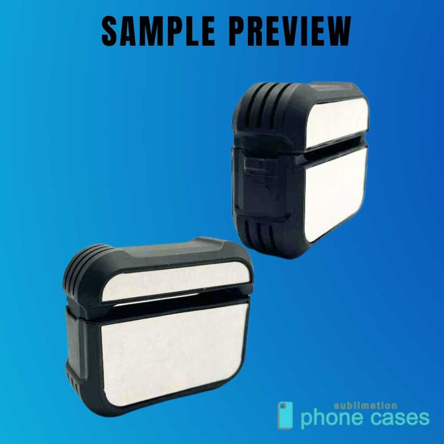 Blank AirPods Sublimation Case Compatible with AirPods 4 3 2 1 AirPods Pro