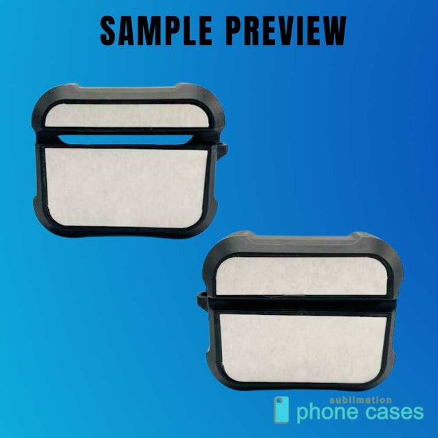 Blank AirPods Sublimation Case Compatible with AirPods 4 3 2 1 AirPods Pro