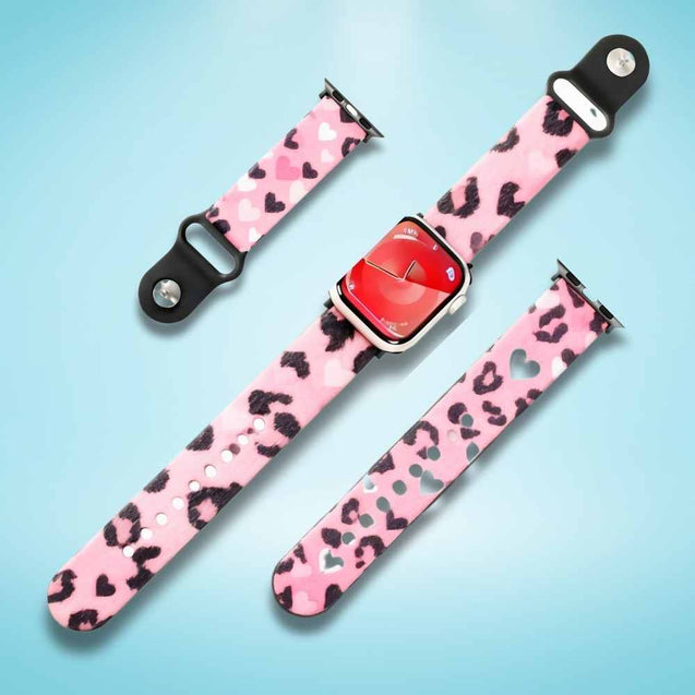 Sublimation-Ready Silicone Apple Watch Bands – Fully Customizable & Durable