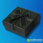 Colorful Gift Box-9x9cm - 5 Color Options Black