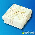 Colorful Gift Box-9x9cm - 5 Color Options White