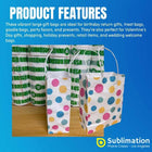 Dots Paper Gift Bags with Handles – 6x3.15x8.27 Inches Kraft Bags for Party Supplies DIY