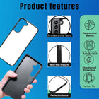 Sublimation Blanks 2D Magnetic Rubber Cases for Samsung Galaxy S25 S24 Ultra | Plus