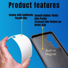 Sublimation Blanks 2D Magnetic Rubber Cases for Samsung Galaxy S25 S24 Ultra | Plus