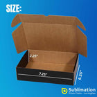 Gift Carton Boxes - Size : 6x7x2" - Black Los Angeles