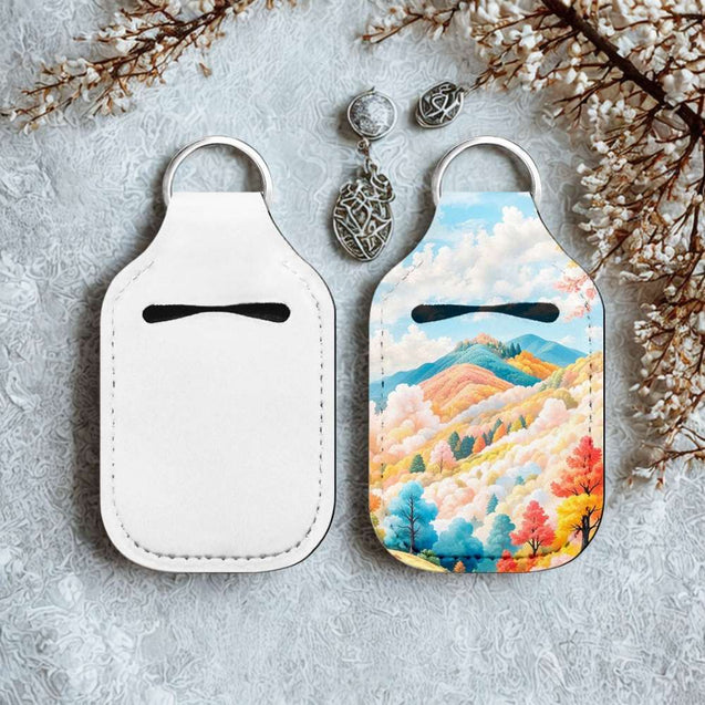 Sublimation Blanks Neoprene Hand Sanitizer Holder – DIY Printable Accessory for Gifts & Promotions
