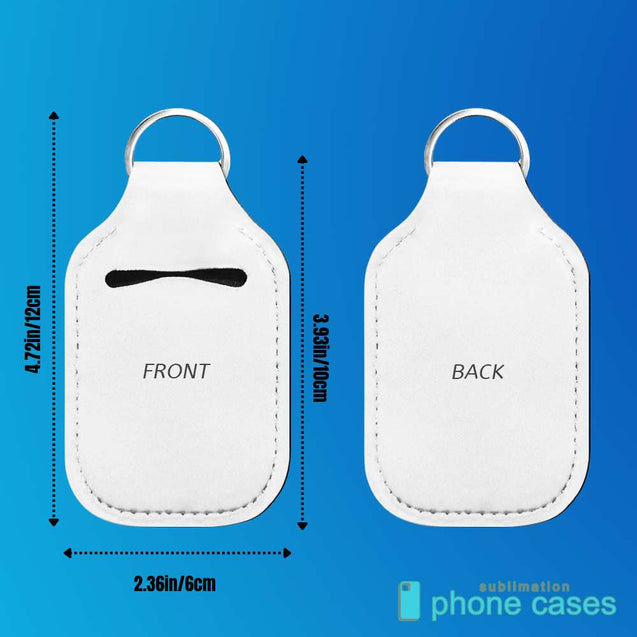 Sublimation Blanks Neoprene Hand Sanitizer Holder – DIY Printable Accessory for Gifts & Promotions