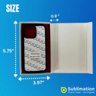 Hardboard Phone Case Gift Box – White & Brown Options DIY