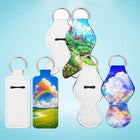 Sublimation Blanks Neoprene Lip Balm Holder Keychain – DIY Printable Accessory for Gifts & Promotions