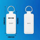 Sublimation Blanks Neoprene Lip Balm Holder Keychain – DIY Printable Accessory for Gifts & Promotions