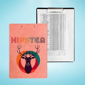 PU Large A4 Folder Sublimation Blanks – Double-Sided, White Sublimation