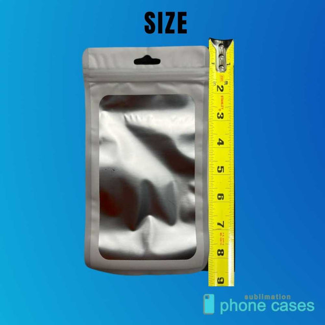 Phone Case White PP Bag - 7.5x4.75" - Fit for all iPhone Models