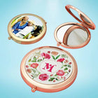 Round Compact Mirror Sublimation Blanks – Gold, Rose Gold, Silver, and Black Options Sublimation