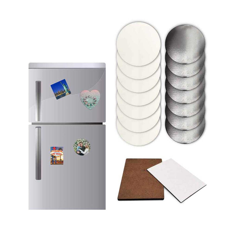 Gift Customized Logo Printable Refrigerator Sticker Magnets Sublimation  Blank Fridge Magnet B225 From Reamount_3, $0.76
