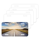 sublimation blank license plate