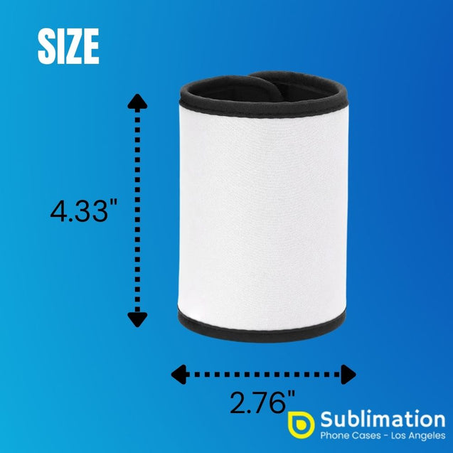 SUBLIMATION BLANKS Neoprene 12 Oz Can Cooler Blanks