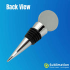 Square &amp; Round Shape Wine Stopper Sublimation Blanks Cricut